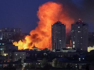 Удары по Киеву