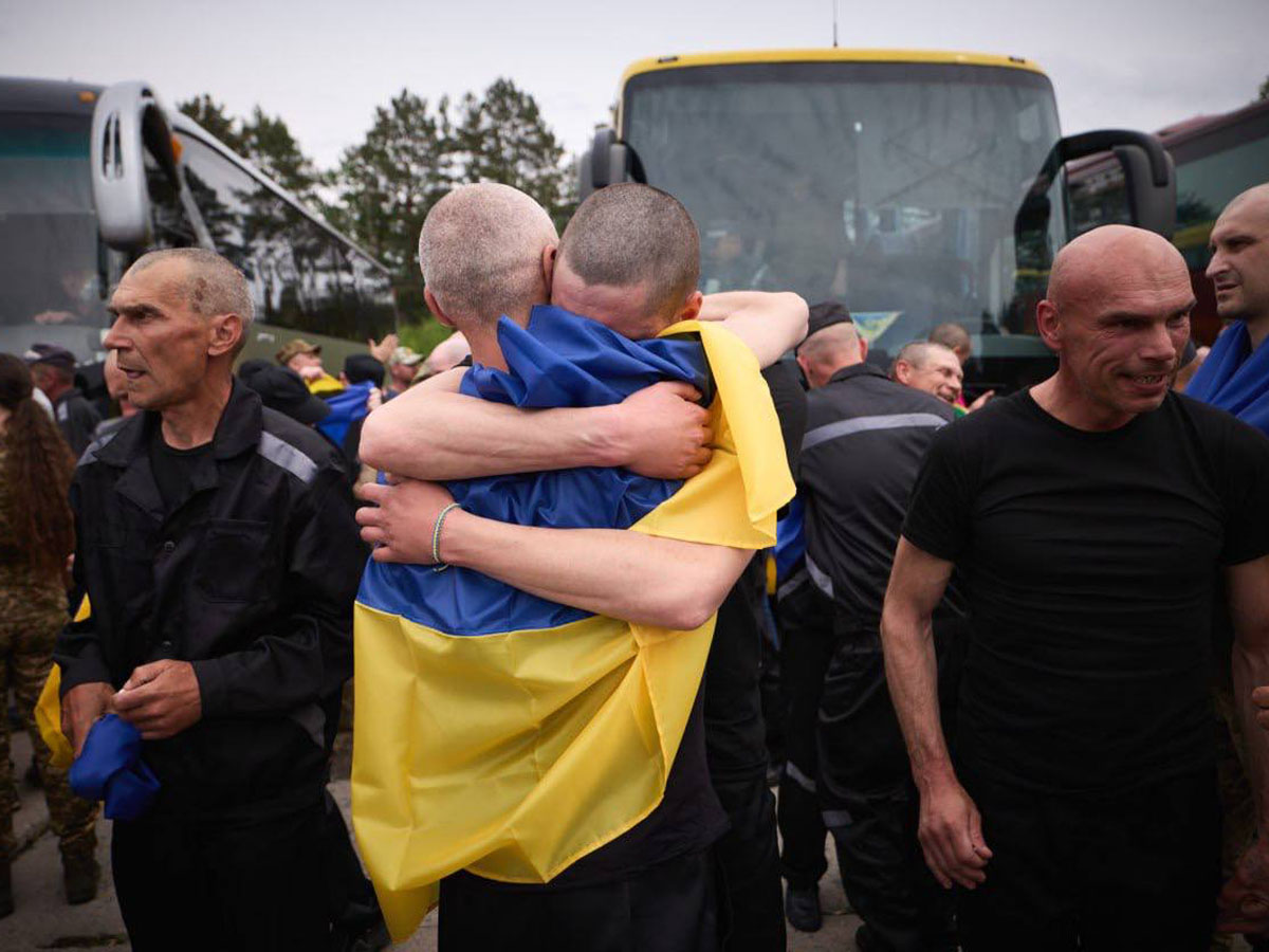 Обмен украинских военнопленных