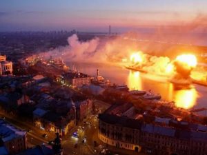 Удар по порту Одессы