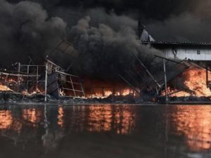 удар по складу под Киевом