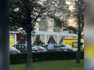 взрыв в ресторане в Москве