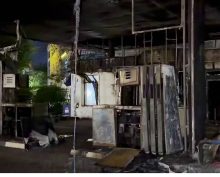 Пожар на АЗС в Ростове на дону