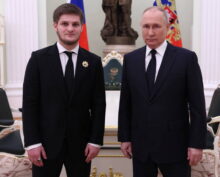 Ахмат Кадыров и Путин