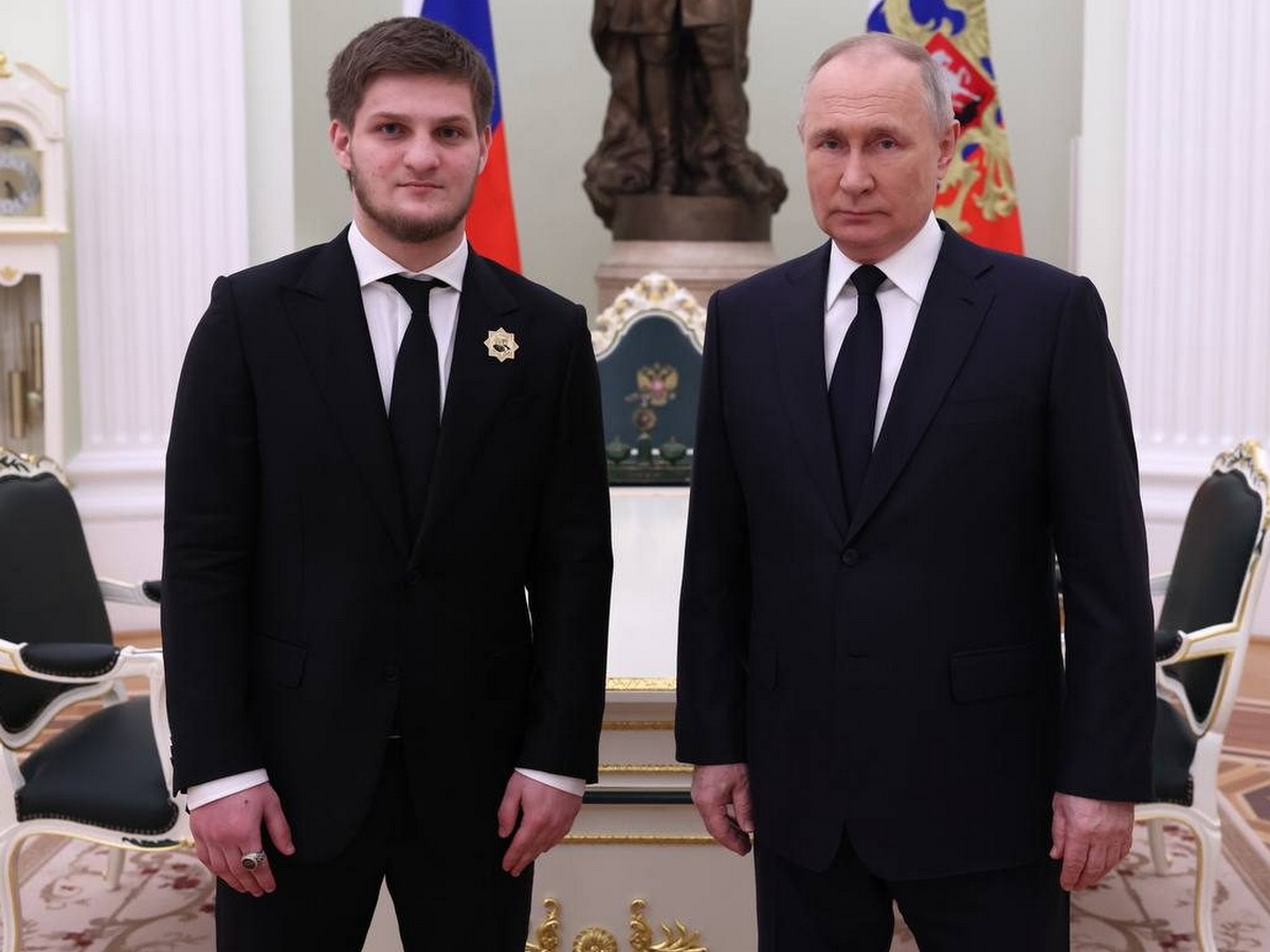 Ахмат Кадыров и Путин