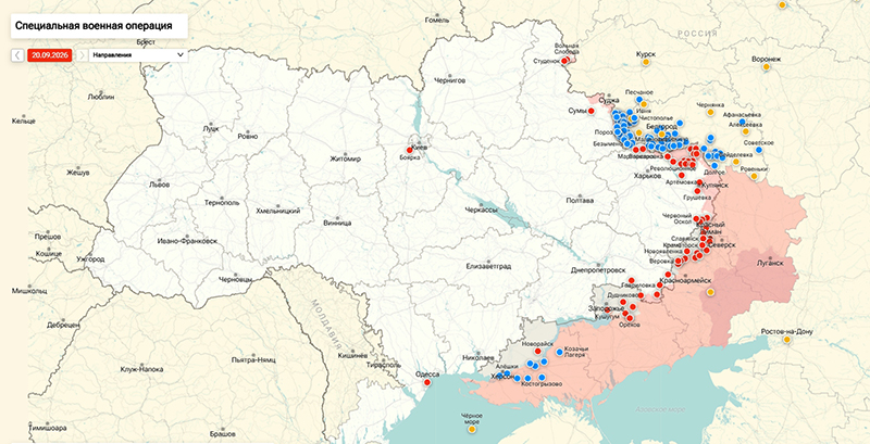 Карта Украина