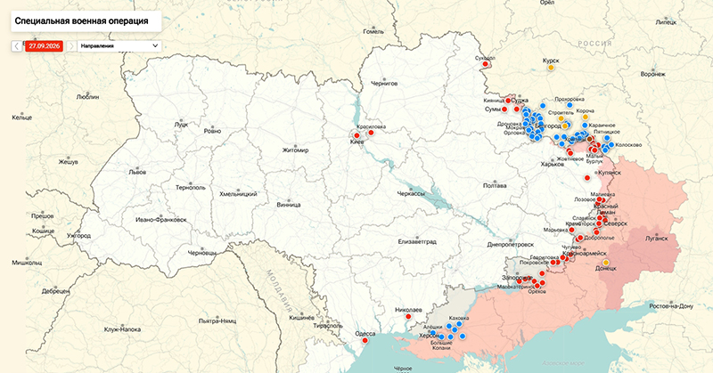 Карта Украина