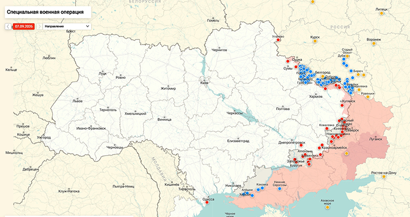 Карта Украина