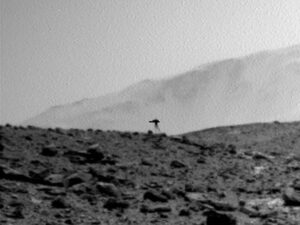 Объяснено появление на кадре с Марса «парящей медузы»