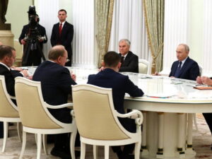 Путин и Зюганов