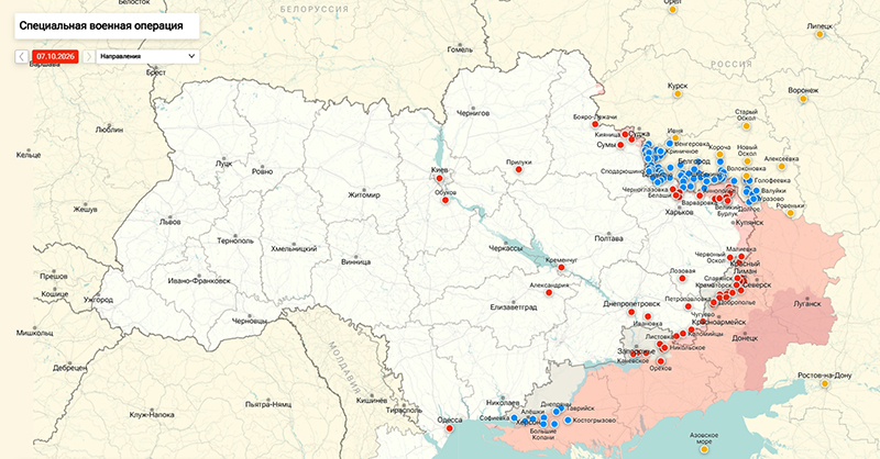 Карта Украина