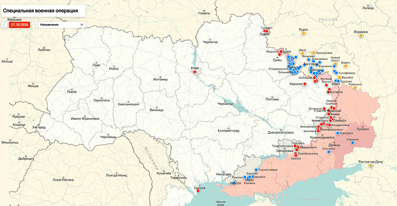 Карта Украина