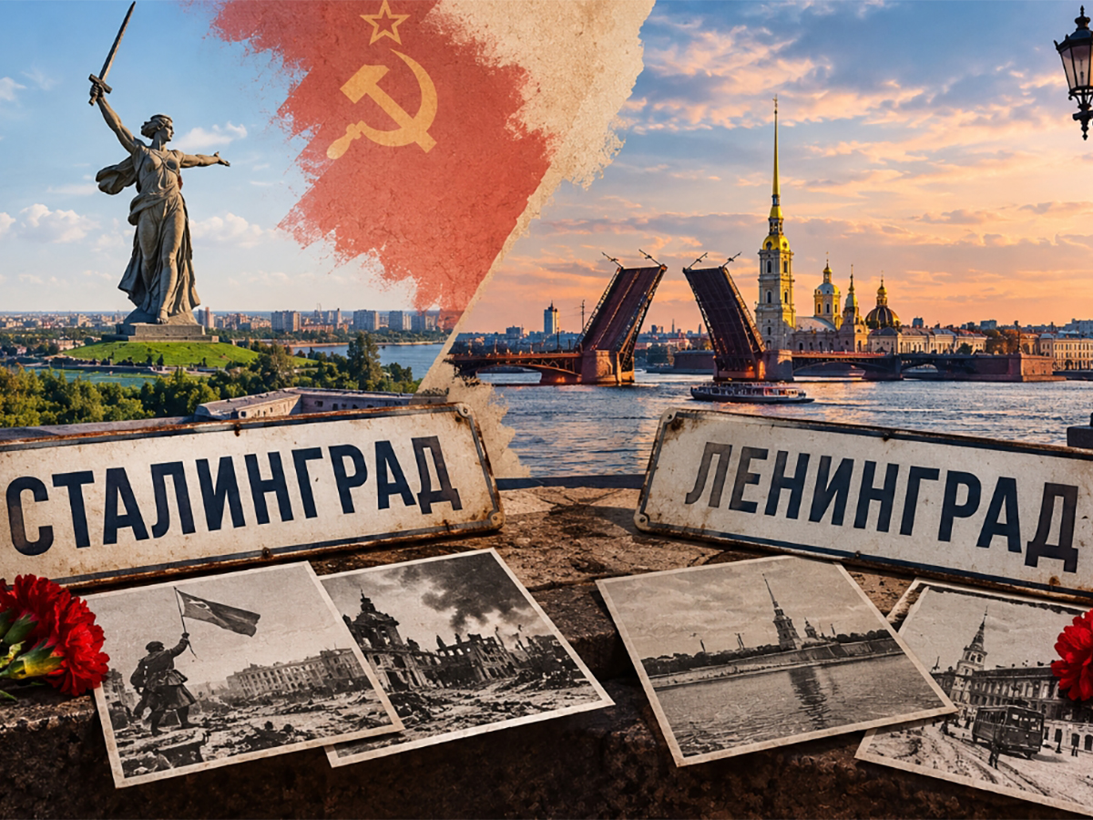 Сталинград Ленинград