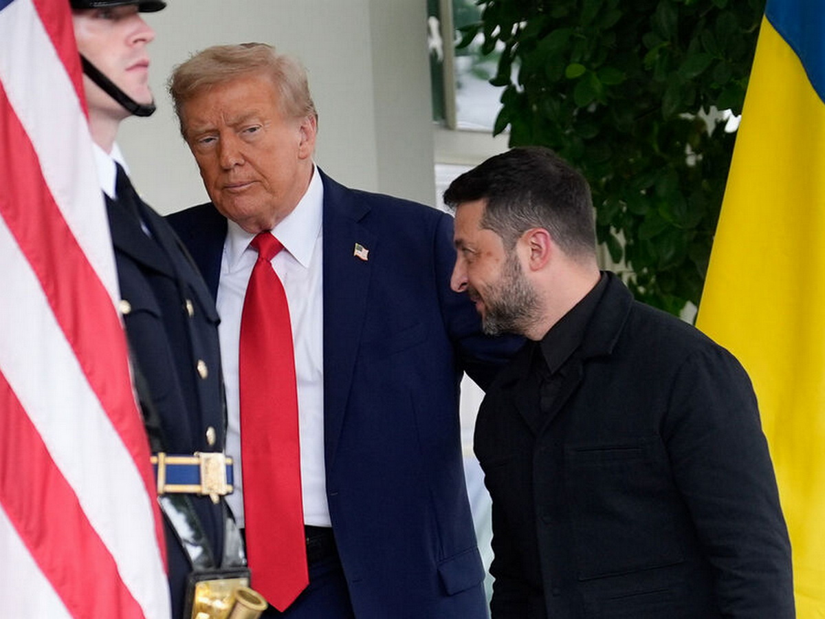 Трамп и Зеленский