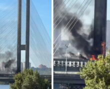 удары по Южному мосту