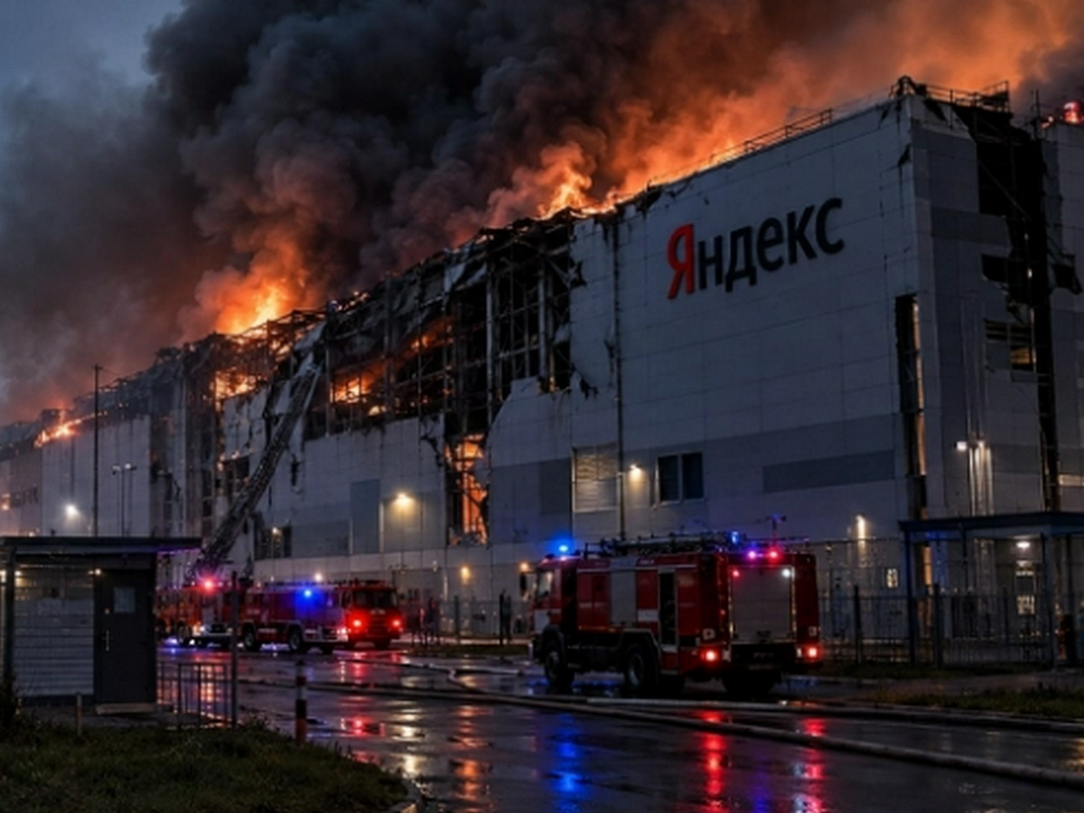 пожар в дата-центре Яндекса
